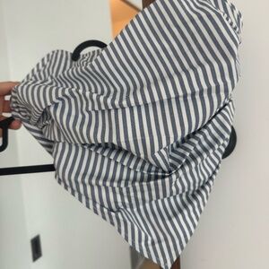 Miaou Poppy Corset, French Girl Stripe Blue